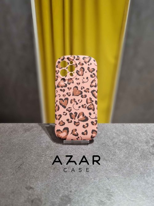 قاب گوشی طرح پلنگی smile مناسب آیفون 13 و سایر مدل های آیفون