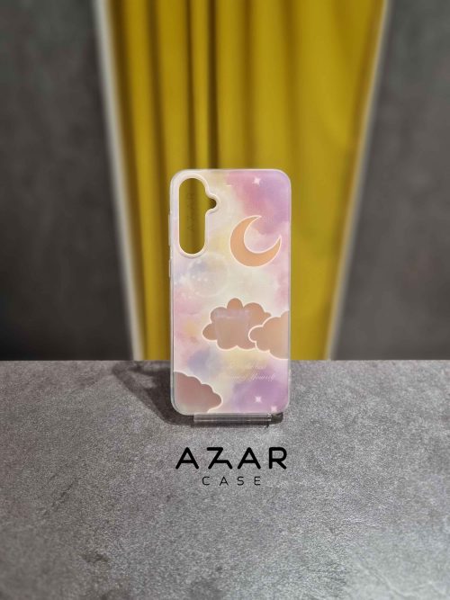 قاب گوشی طرح ابر و ماه مناسب گوشی های سامسونگ