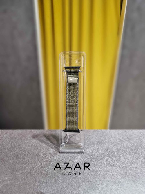 بند ساعت اپل طرح نایک سبز مناسب انواع سایز اپل واچ