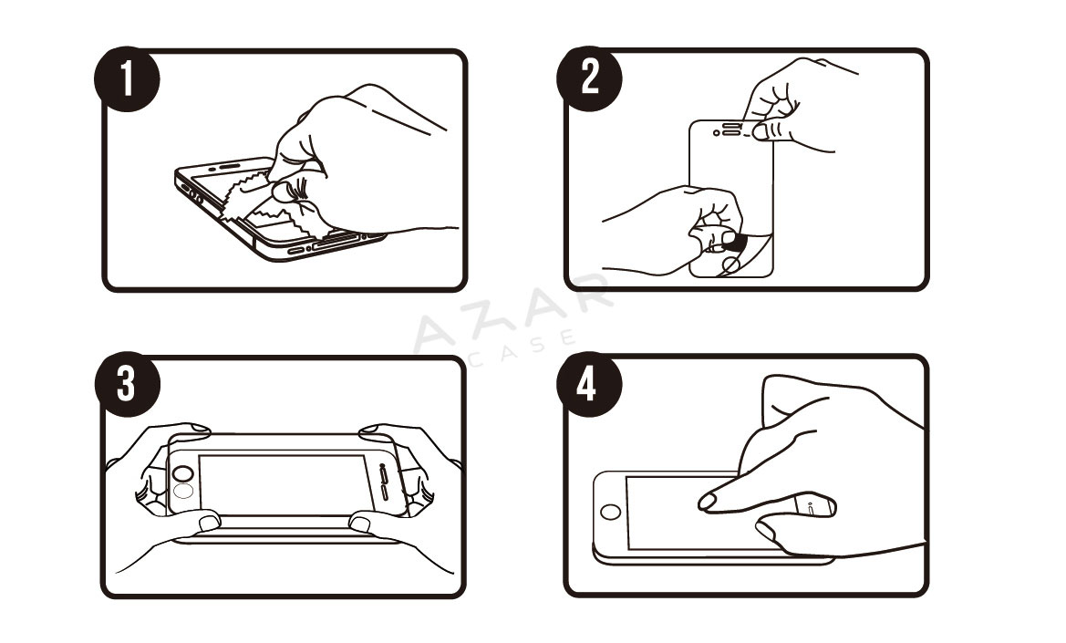 روش نصب گلس