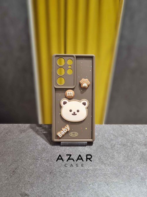 قاب گوشی طرح خرسی برای گوشی های آیفون و سامسونگ و شیائومی