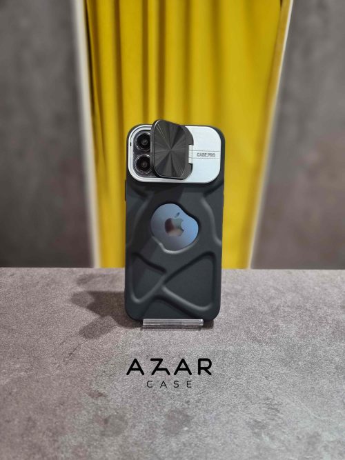 قاب گوشی طرح کیس پرو دفورمه مگ سیف دار مشکی مناسب گوشی آیفون 13promax و سایر گوشی های آیفون