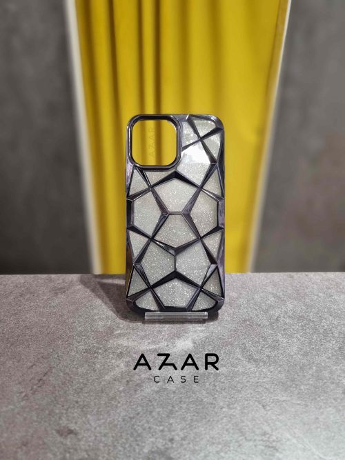 قاب گوشی طرح سه بعدی مشکی مناسب آیفون 13