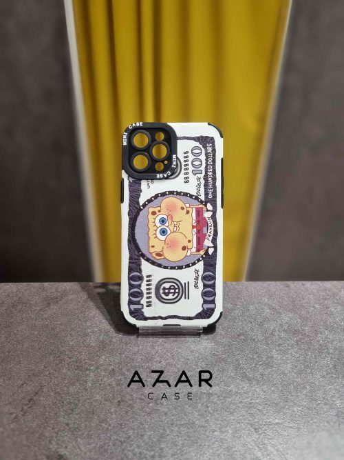 قاب گوشی دلار باب اسنفنجی مناسب گوشی آیفون 13 و سایر گوشی های آیفون