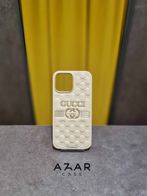 قاب گوشی gucci چرمی مناسب گوشی آیفون12 و 16 و سایر گوشی های آِفون