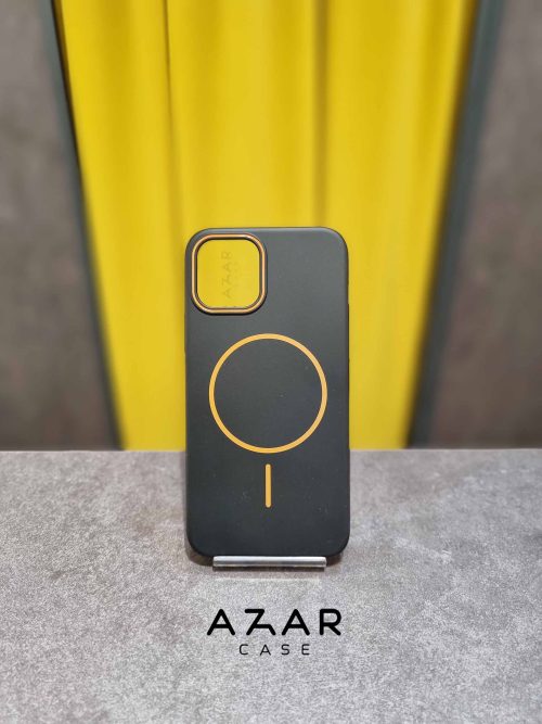 قاب گوشی لاین نارنجی مناسب آیفون 12 و سایر گوشی های آِیفون