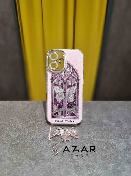 قاب گوشی butterfly window مناسب آیفون 13 و سایر گوشی های آِفون