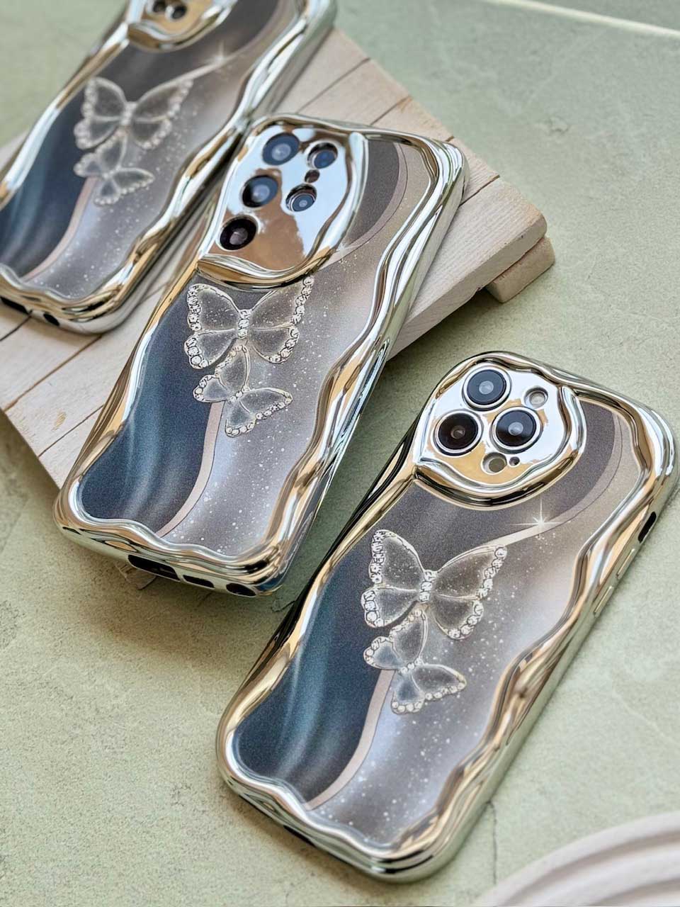 قاب گوشی shiny wings نمای کناری