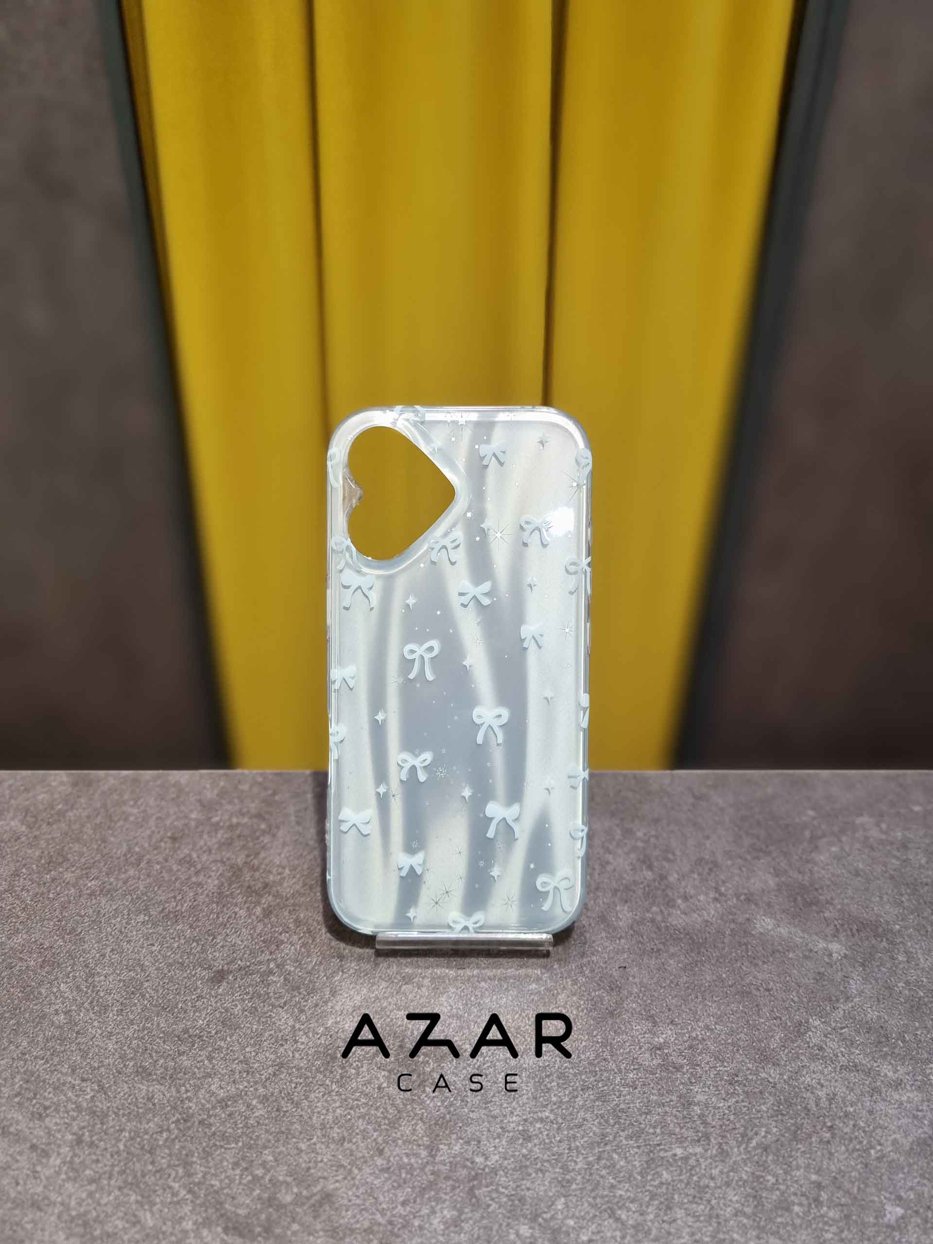 قاب گوشی blue ribbon مناسب آیفون 16 وسایر گوشی های آِیفون