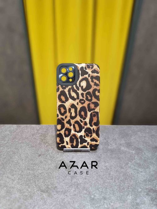 قاب گوشی پلنگی شیک مناسب آیفون 12 و سایر گوشی های آیفون