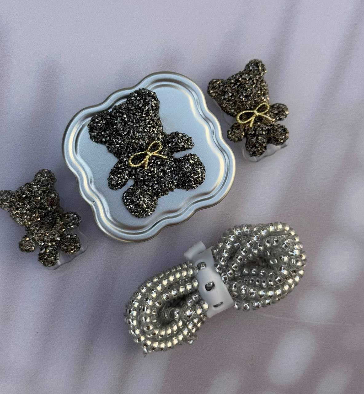 محافظ شارژر خرسی نمای نزدیک