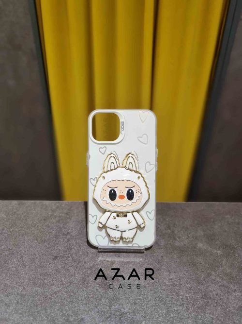 قاب گوشی لبوبو آینه ای استندشو مناسب آیفون 13