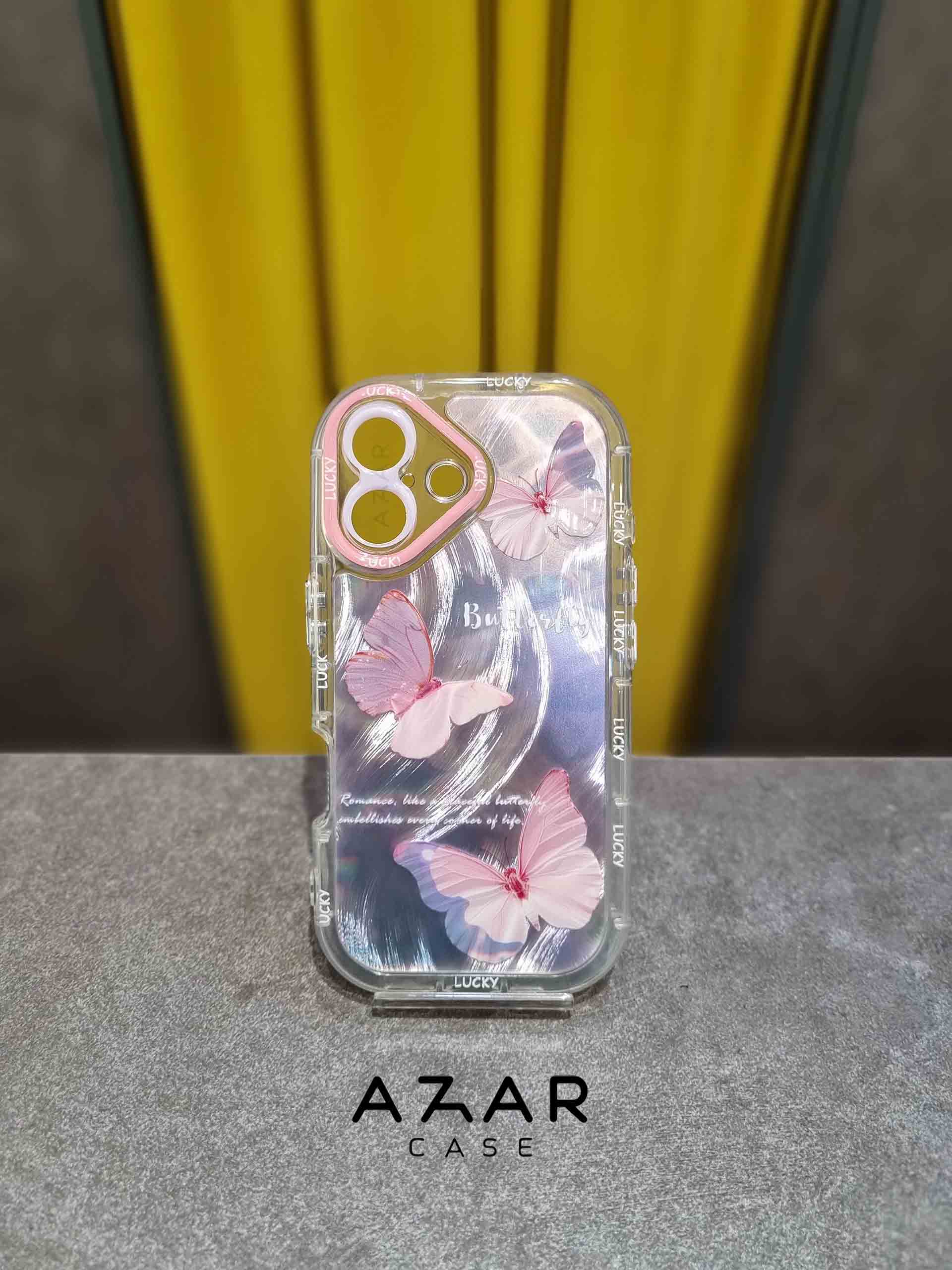 قاب گوشی پروانه لاکی مناسب آیفون 13 و 16