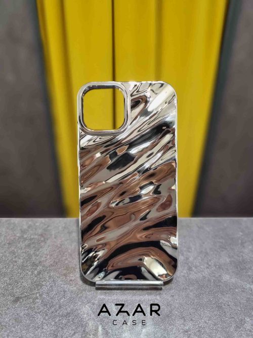 قاب گوشی موج کرومی مناسب آیفون13 و 16پرومکس