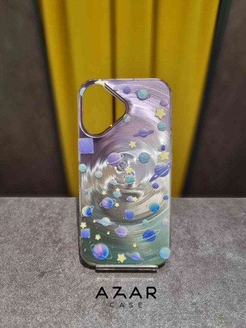 قاب گوشی منظومه شمسی مناسب آیفون 16 و سایر گوشی آیفون