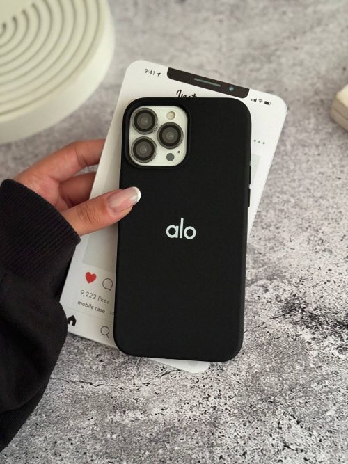 قاب alo سیلیکونی مناسب آیفون 16 وسایر گوشی های آِیفون
