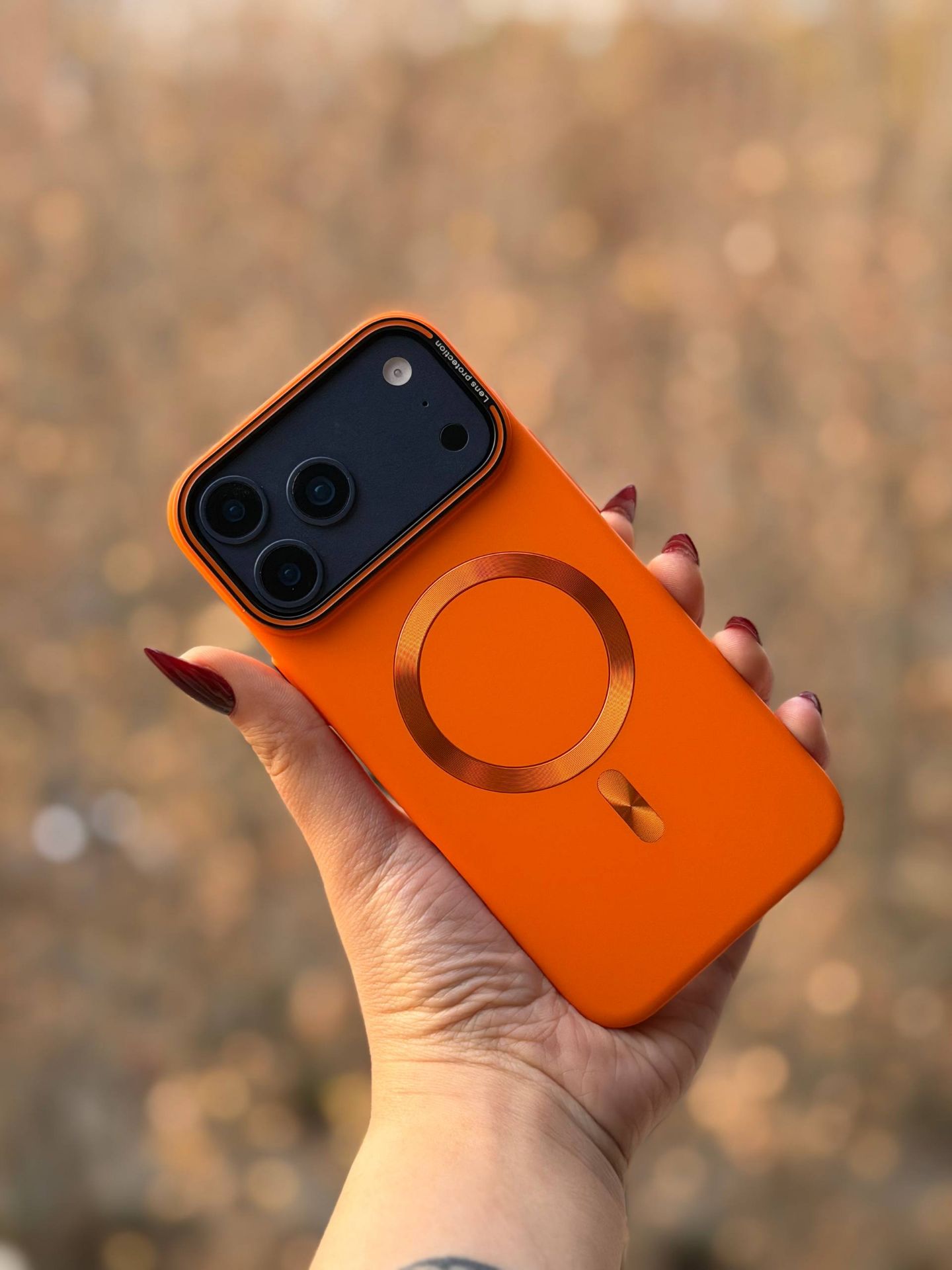 قاب گوشی اسکین نارنجی 17پرئمکس